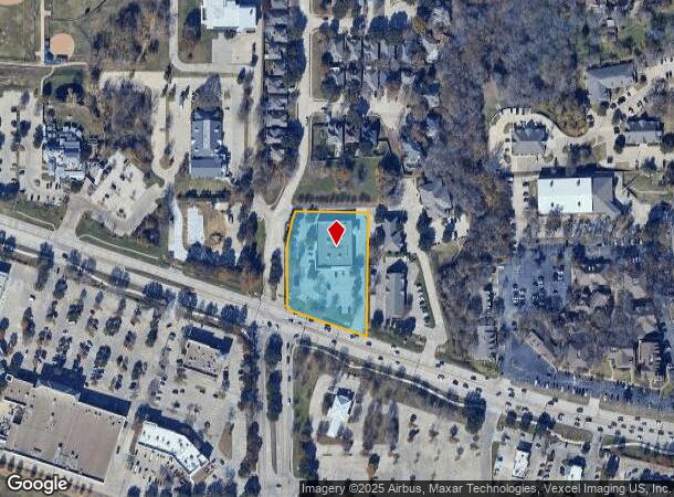  2360 Justin Rd, Lewisville, TX Parcel Map