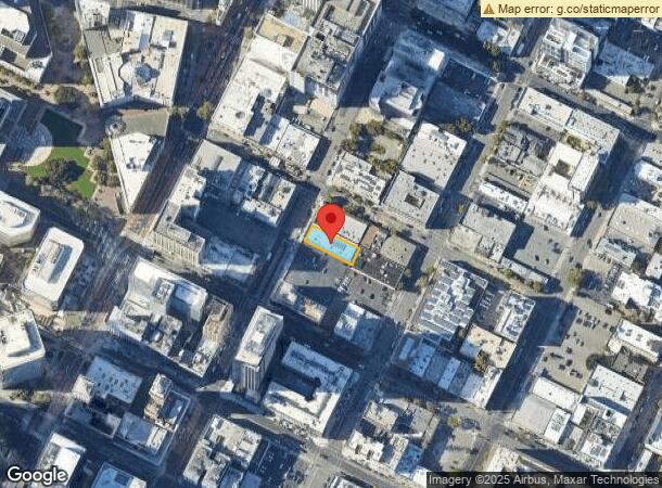  1428 Franklin St, Oakland, CA Parcel Map