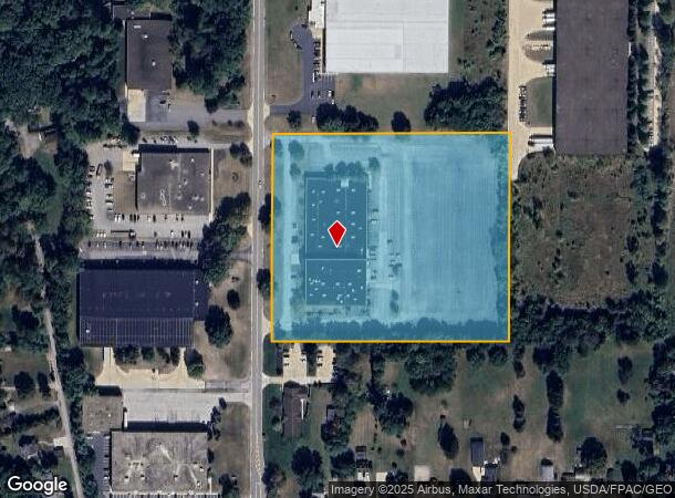 7887 Hub Pkwy, Cleveland, OH Parcel Map