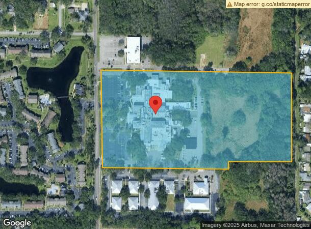  6001 Webb Rd, Tampa, FL Parcel Map