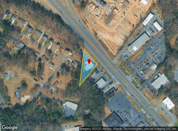  10916 E Independence Blvd, Matthews, NC Parcel Map