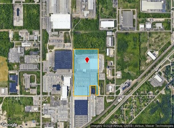  3303 S Creyts Rd, Lansing, MI Parcel Map