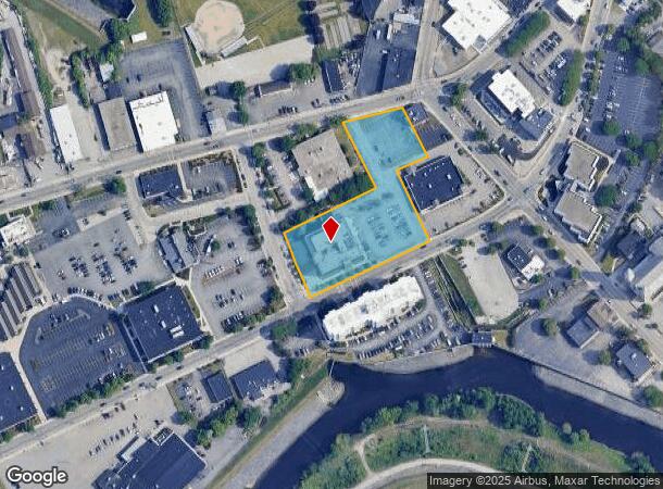  25 John A Cummings Way, Woonsocket, RI Parcel Map