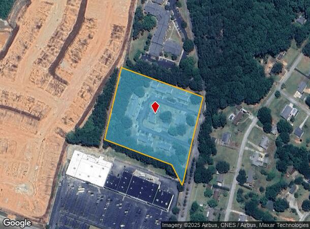 201 Reedy Fork Rd, Laurens, SC Parcel Map