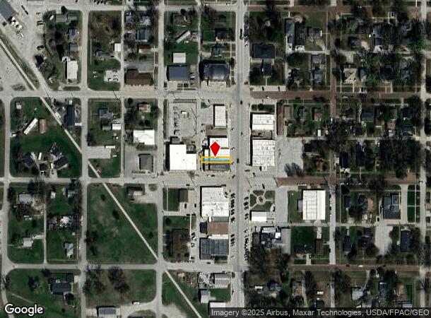 405 Main St, Malvern, IA Parcel Map