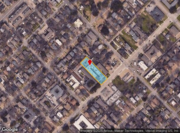  4821 Gaston Ave, Dallas, TX Parcel Map