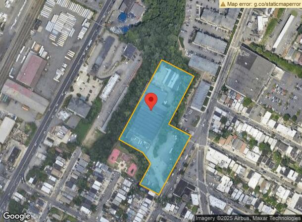  1109 Grand Ave, North Bergen, NJ Parcel Map