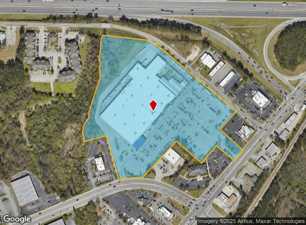  7441 Two Notch Rd, Columbia, SC Parcel Map