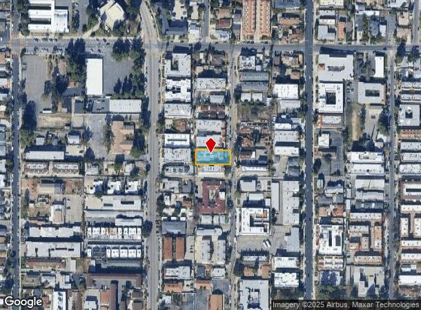  10209 Hillhaven Ave, Tujunga, CA Parcel Map