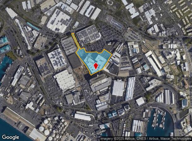 650 Iwilei Rd, Honolulu, HI Parcel Map