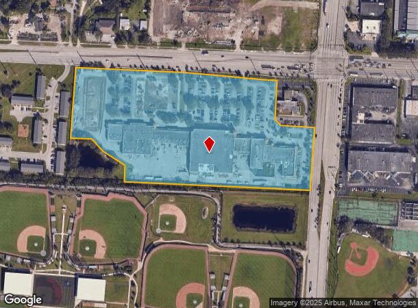 5335 N Military Trl, West Palm Beach, FL Parcel Map