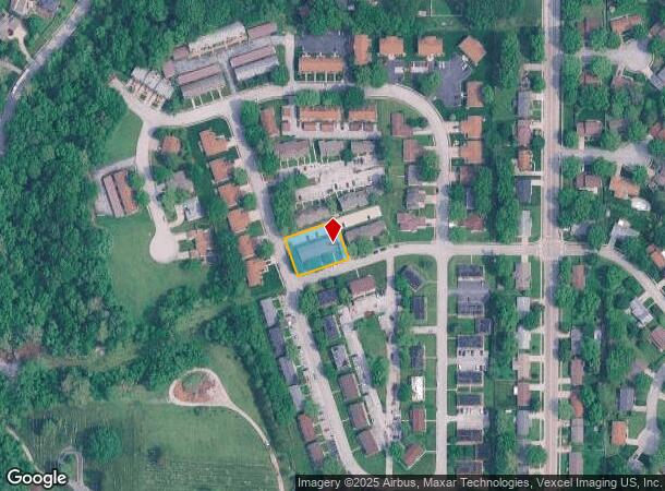 212 W Wesley Dr, O Fallon, IL Parcel Map