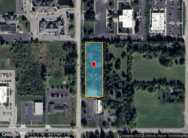 Fashion Square Blvd, Saginaw, MI Parcel Map