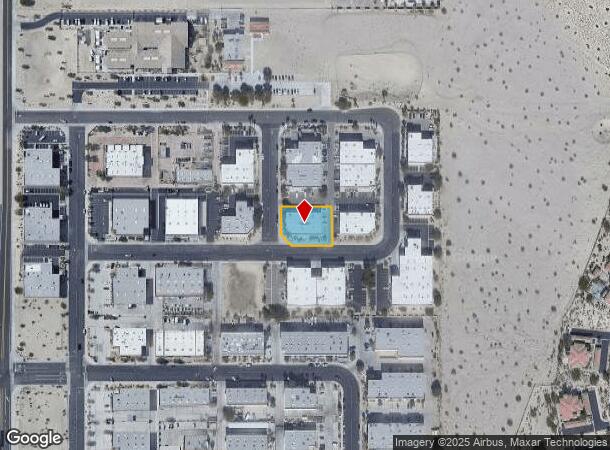  30690 Hill St, Thousand Palms, CA Parcel Map