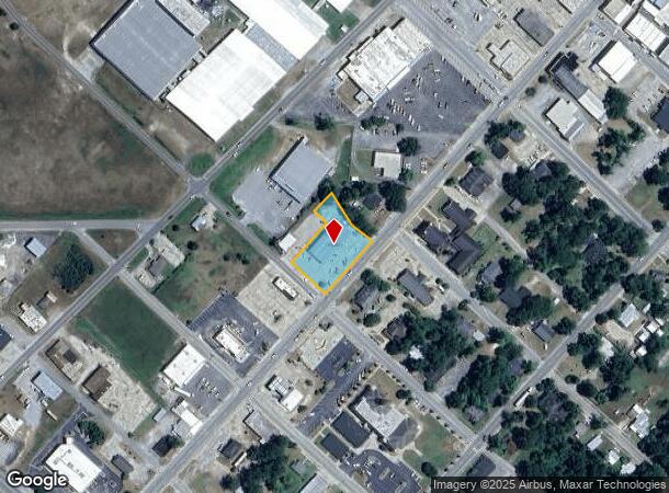 52 S Tallahassee St, Hazlehurst, GA Parcel Map