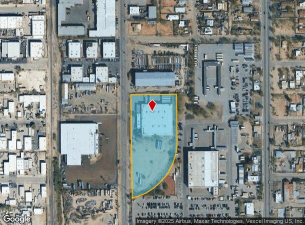 1625 S Euclid Ave, Tucson, AZ Parcel Map