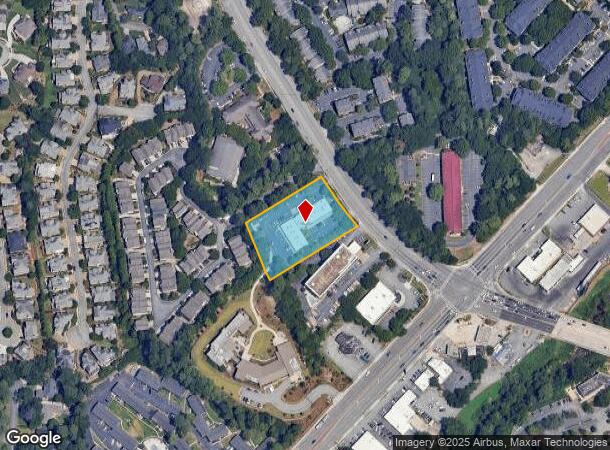 1951 N Druid Hills Rd Ne, Atlanta, GA Parcel Map
