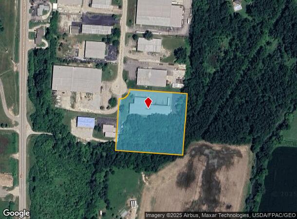  1700 Dalton Dr, New Carlisle, OH Parcel Map