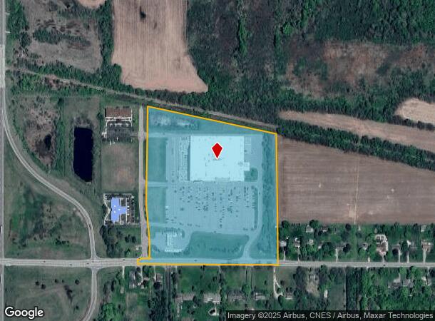 1167 E Clinton Trl, Charlotte, MI Parcel Map