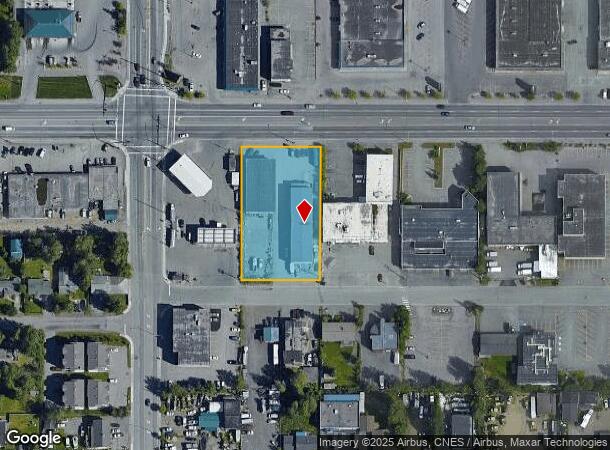 700 W Intl Airport Rd, Anchorage, AK Parcel Map