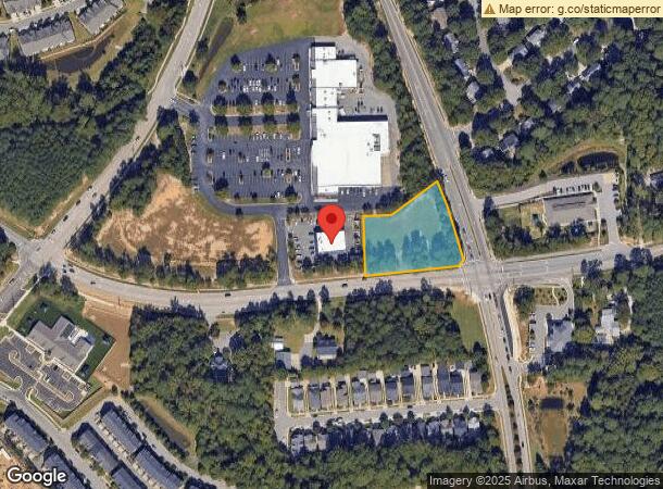  1111 Old Raleigh Rd, Apex, NC Parcel Map