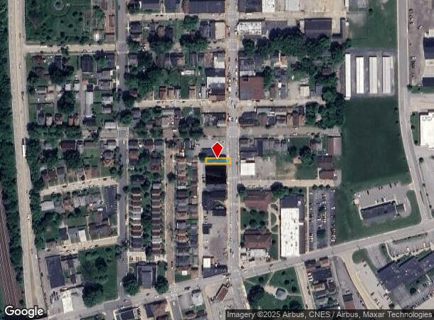  1133 Merchant St, Ambridge, PA Parcel Map