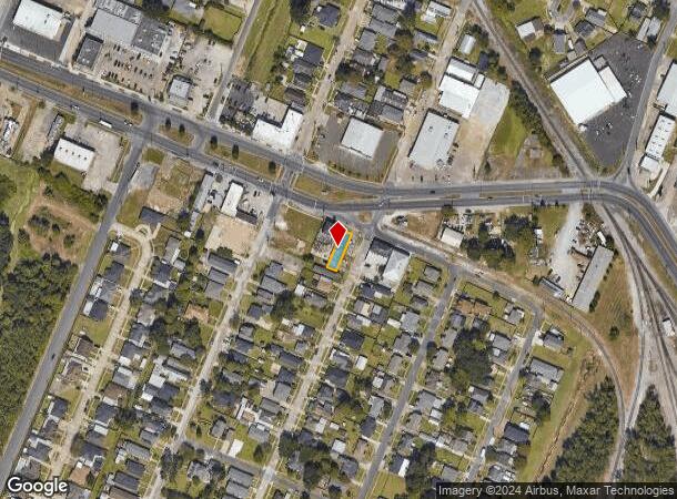  7128 Saint Claude Ave, Arabi, LA Parcel Map