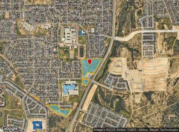  Cuatro Vientos Rd, Laredo, TX Parcel Map