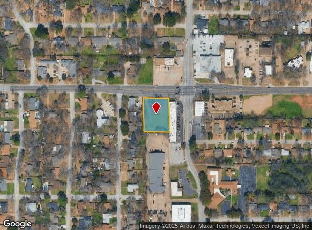  1204 W Randol Mill Rd, Arlington, TX Parcel Map