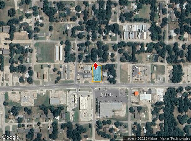  1626 W Broadway Ave, Sulphur, OK Parcel Map