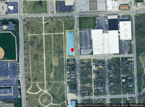  1025 Grant Ave, Fort Wayne, IN Parcel Map