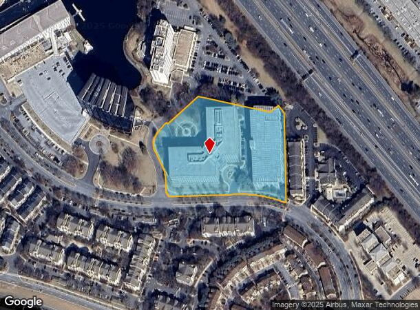 9737 Washingtonian Blvd, Gaithersburg, MD Parcel Map