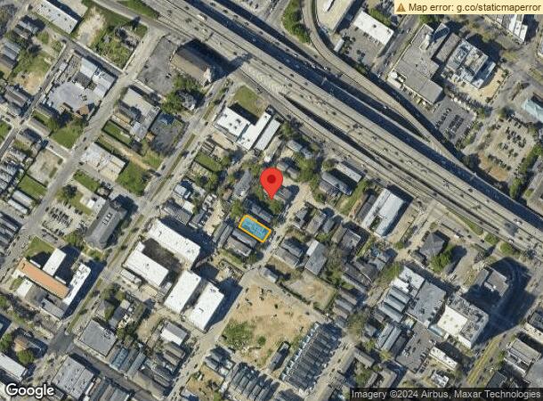  1223 Baronne St, New Orleans, LA Parcel Map