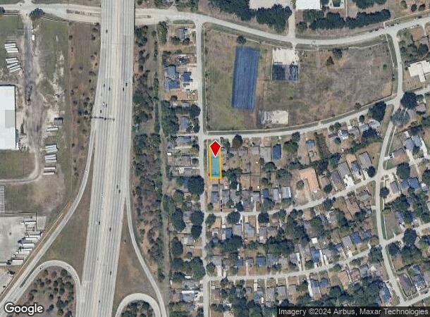  1018 Calloway, Houston, TX Parcel Map