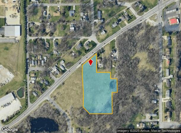  2610 Prairie Ave, South Bend, IN Parcel Map