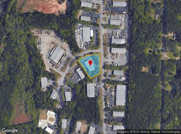 160 Etowah Trce, Fayetteville, GA Parcel Map