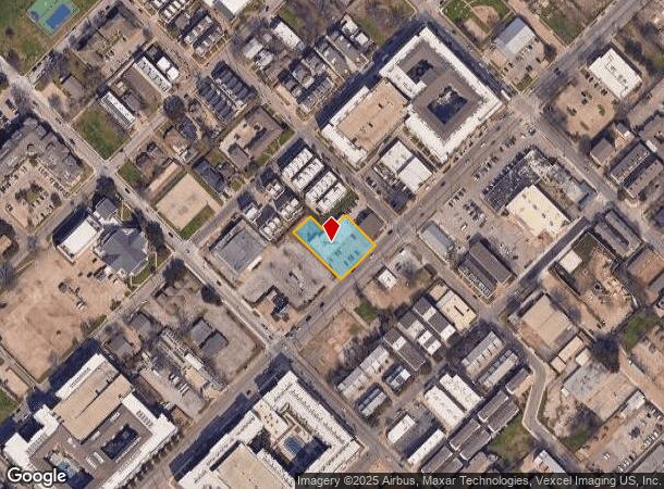  3811 Ross Ave, Dallas, TX Parcel Map