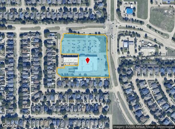 1520 E Exchange Pkwy, Allen, TX Parcel Map