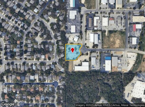  12703 Spectrum Dr, San Antonio, TX Parcel Map