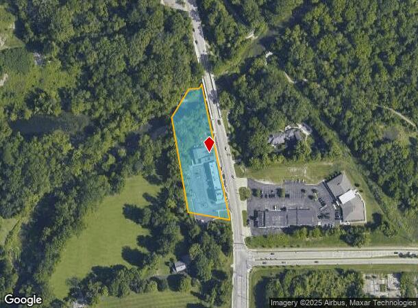  620 S Main St, Zionsville, IN Parcel Map