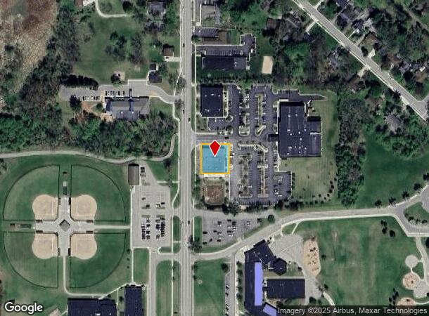  2740 Baker Rd, Dexter, MI Parcel Map