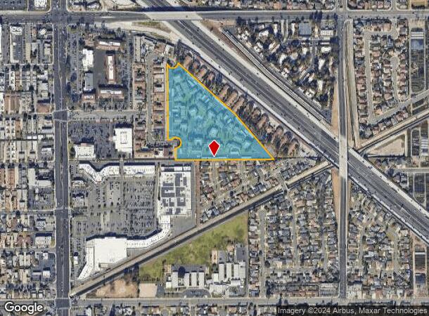  16000 Villa Yorba, Huntington Beach, CA Parcel Map