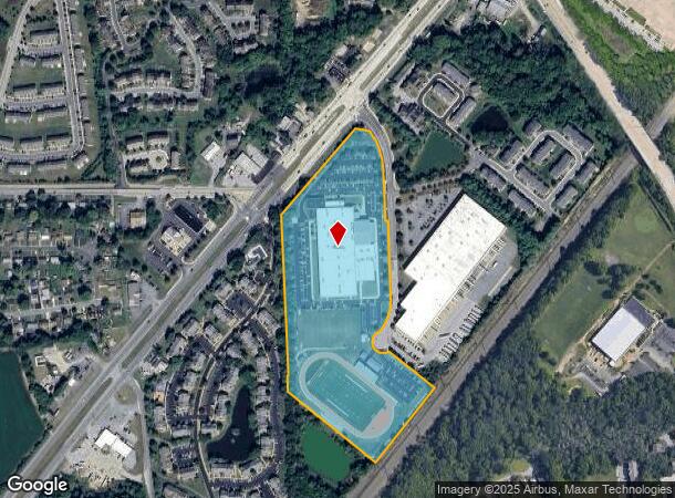 200 Mcintire Dr, Newark, DE Parcel Map