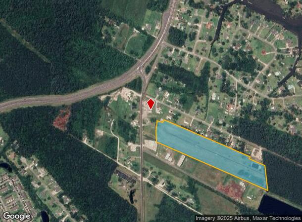 2176 Live Oak St, Beaufort, NC Parcel Map