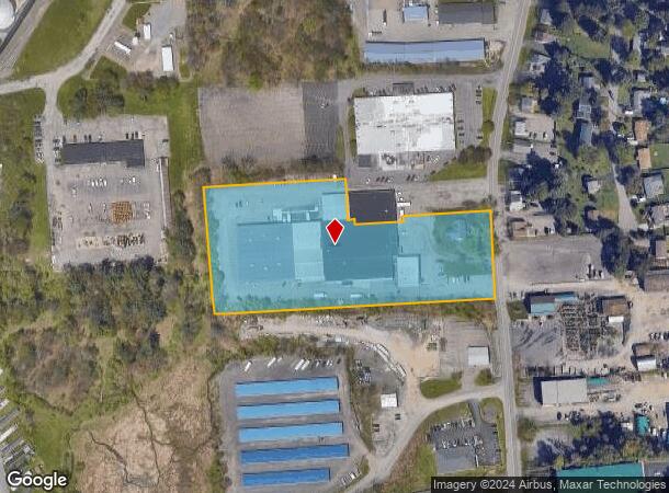  161 S Jensen Rd, Vestal, NY Parcel Map