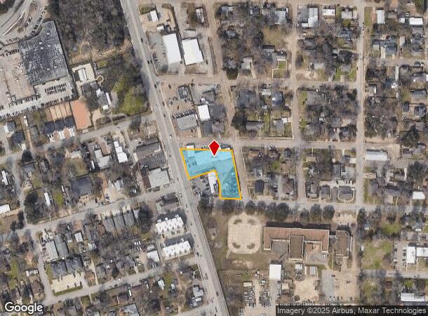 820 N Frazier St, Conroe, TX Parcel Map