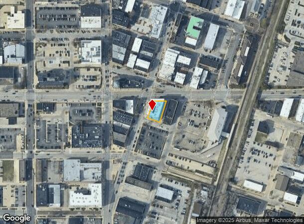 17 E University Ave, Champaign, IL Parcel Map
