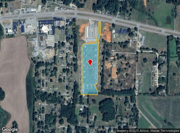 72 W Highway 72 Ave, Killen, AL Parcel Map