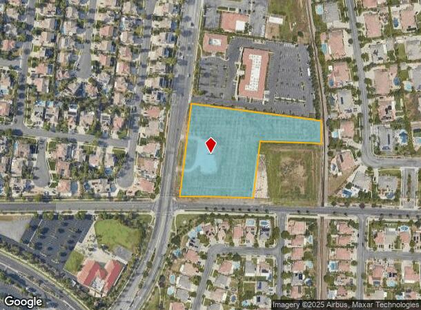  2895 S Main St, Corona, CA Parcel Map