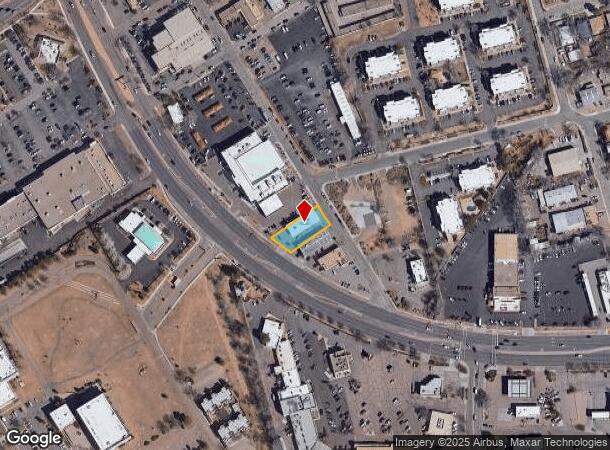 1607 Saint Michaels Dr, Santa Fe, NM Parcel Map